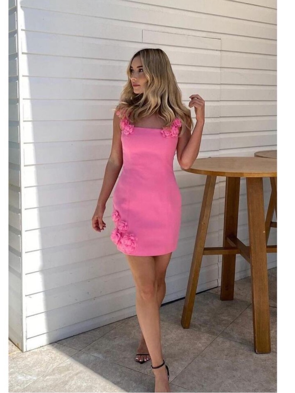 ELLIATT Trompe Dress in Pink